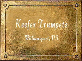 Brua C Keefer Trumpets Williamsport PA history