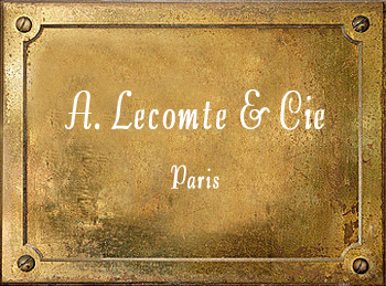 A Lecomte & Cie Paris brass maker history
