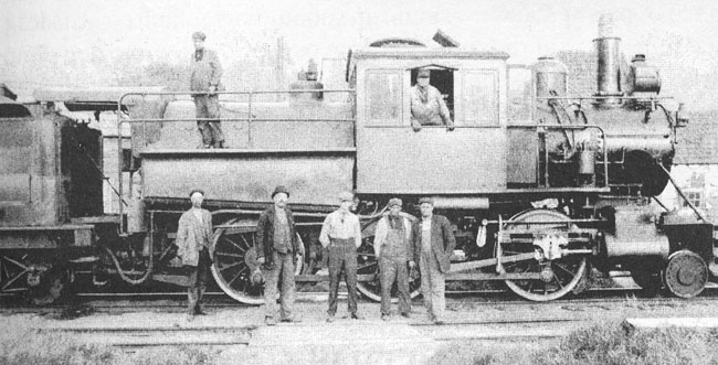 2-6-0 Locomotive at North Creek