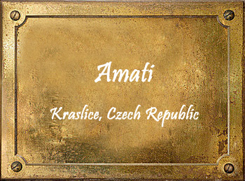 Amati brass instruments Kraslice Czech Republic