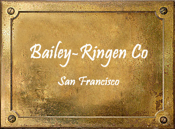 Bailey-Ringen Co Jazbo Mute Cornet Trumpet Trombone San Francisco CA