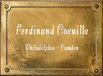 Ferdinand Coueille Cornet Mouthpiece Philadelphia Camden NJ