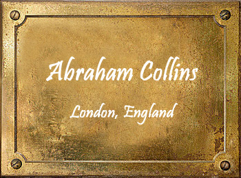 Abraham Collins London Brass Military musical instrument maker cornet