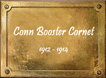Conn Booster Cornet Trumpet Large Bore Elkhart