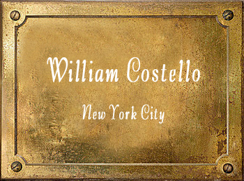 William Costello trumpet mouthpiece New York
