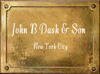 John B Dash & Son New York Horn Maker Ironmonger