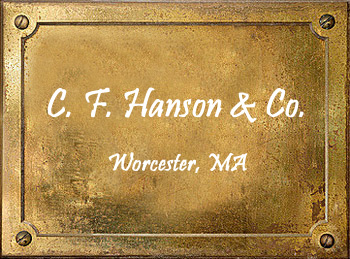 Charles F Hanson & Co Music Worcester Massachusetts Cornet brass History