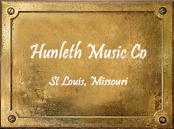 Hunleth Music Company St Louis Missouri Brass Trumpet History