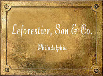 Alexander Leforestier Son & Co Music Philadelphia PA history