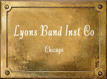 Lyons Band Instrument Company Chicago History