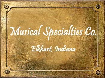 Musical Specialties Co Elkhart Indiana Band Instrument Accessories