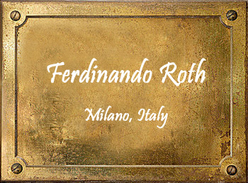 Ferdinando Roth Milano Italy Brass Instument Maker Trumpet
