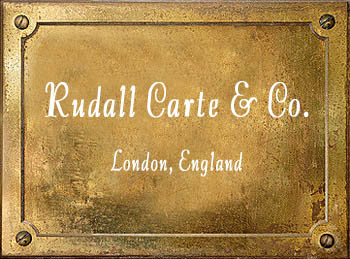 Rudall Rose Carte & Co London England brass instrument makers cornet trumpet history