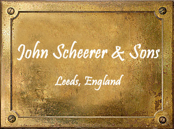 John Scheerer & Sons Musical Instruments Cornet Leeds England UK