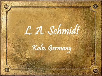 Leopold August Schmidt Koln Germany Mouthpiece trumpet cornet maker Elkhart Musicians Supply