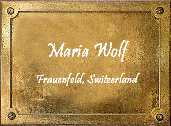 Johann Maria Wolf brass instrument maker Frauenfeld Switzerland