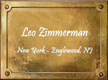 Leo Zimmerman Trumpet Mouthpiece maker New York Englewood NJ