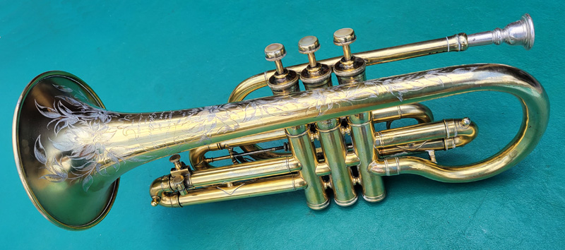 Frank Holton New Proportion Regular Cornet Chicago 1906