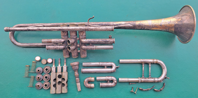 1931 Buescher 232 Trumpet restoration