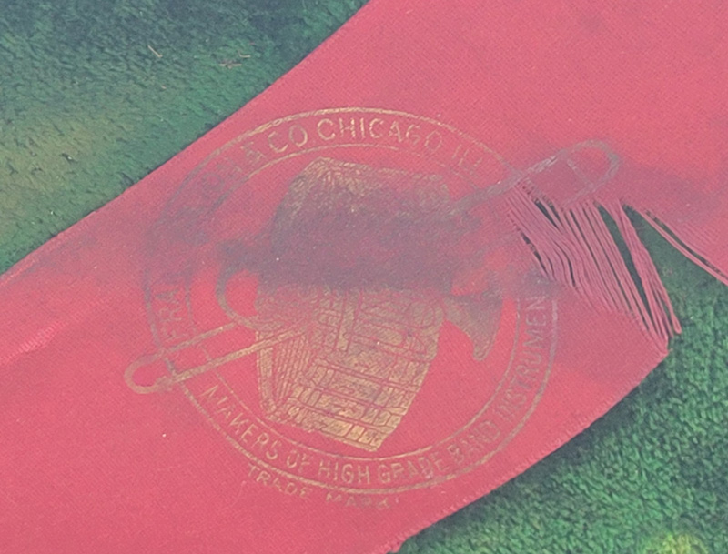 1914 Holton Trumpet Case Banner