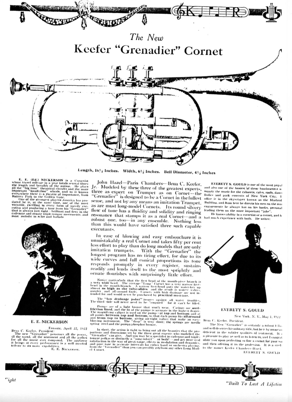 Keefer Catalog 1922