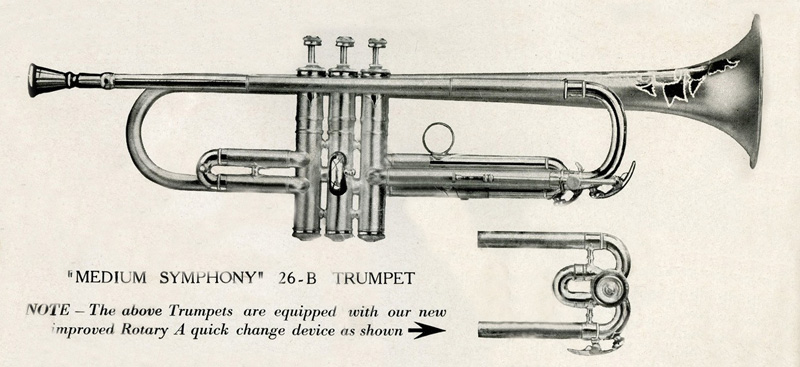 Conn 26B Trumpet 1926