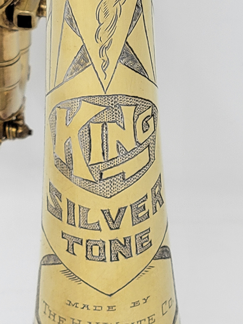 King Silver Tone Master Cornet