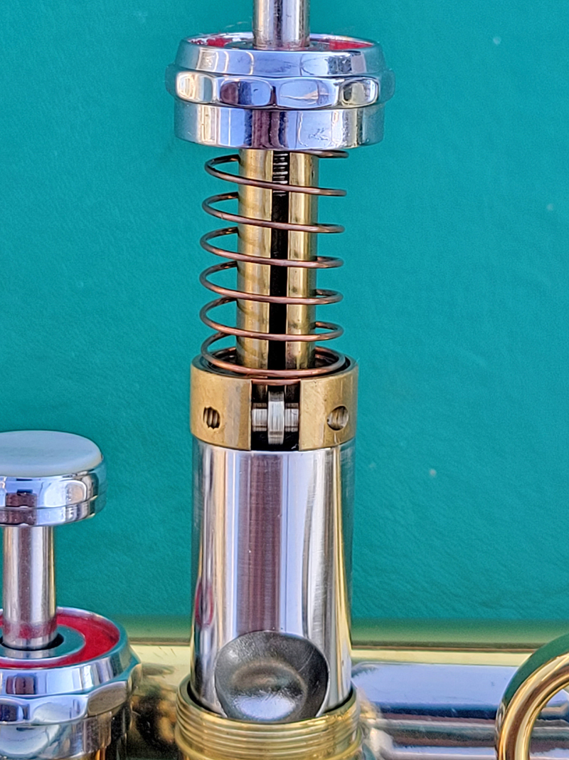 Getzen Power Model Trumpet valves