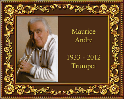 Maurice Andre Trumpet Virtuoso France