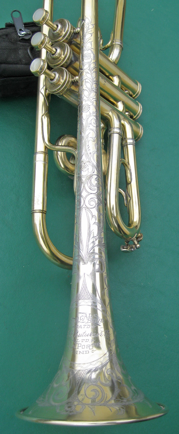Couturier Trumpet Bell Engraving